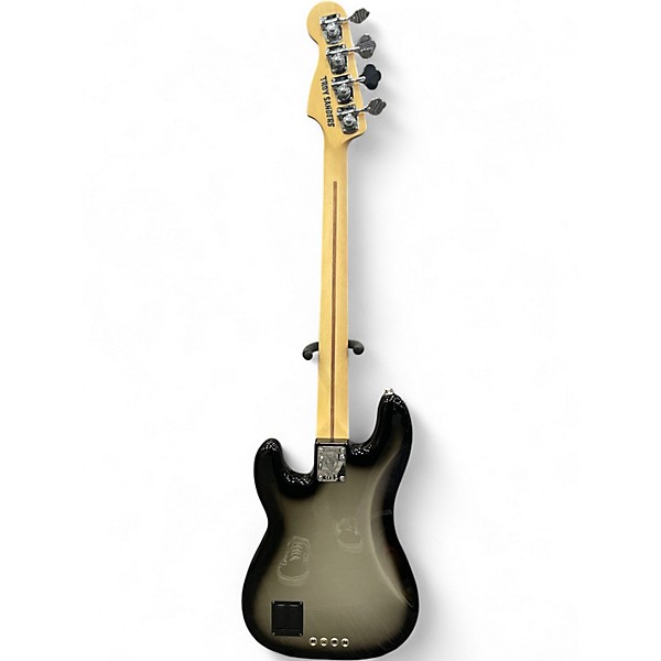 Used Fender Troy Sanders Jaguar Bass Silverburst Electric Bass Guitar