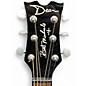 Used Dean BM Player Flame Acoustic Guitar