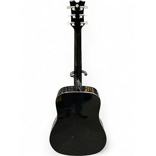 Used Dean BM Player Flame Acoustic Guitar