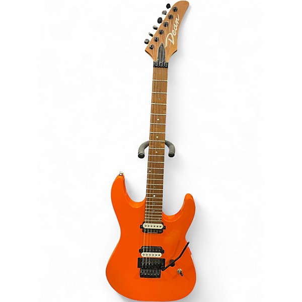 Used Dean MD24 VINTAGE ORANGE Solid Body Electric Guitar