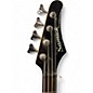 Used Samick BASS GUITAR TRANSPARENT GREEN Electric Bass Guitar