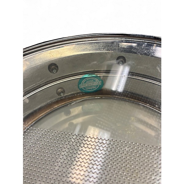 Vintage 1970s Ludwig 14X5 Supraphonic Snare Chrome Drum