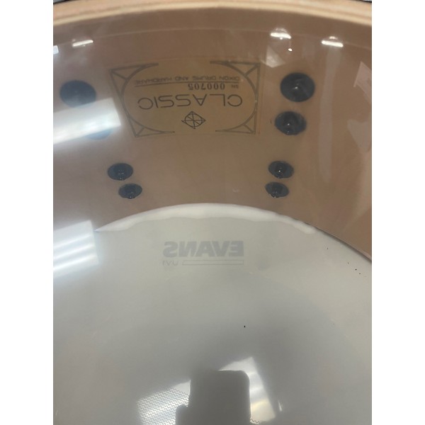 Used Dixon 14in Classic Sub Zero White Drum