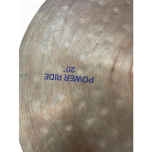 Used Paiste 20in 400 Power Ride Cymbal