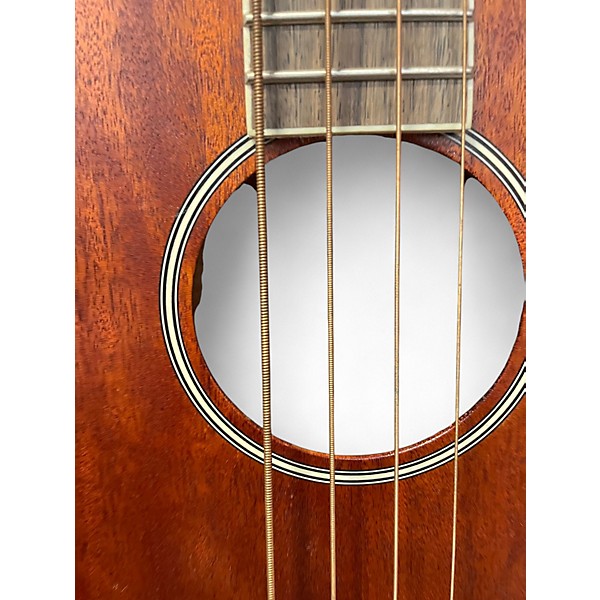 Used Ibanez PNB14E-OPN Worn Natural Acoustic Bass Guitar