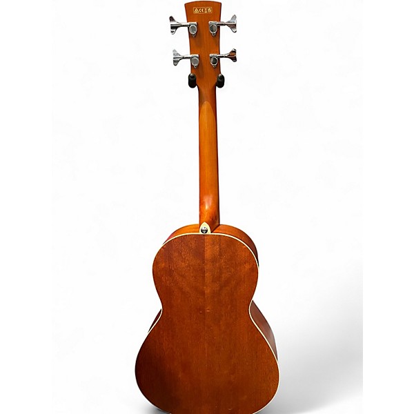 Used Ibanez PNB14E-OPN Worn Natural Acoustic Bass Guitar