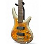 Used Ibanez SR405EPBDX Mars Gold Metallic Burst Electric Bass Guitar