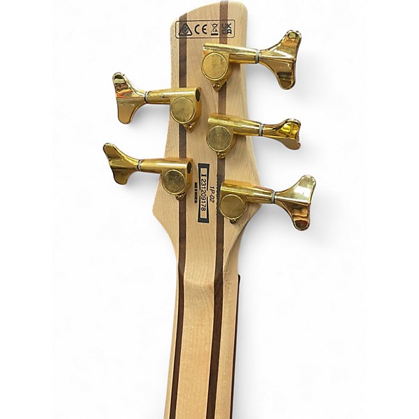 Used Ibanez SR405EPBDX Mars Gold Metallic Burst Electric Bass Guitar