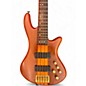Used Schecter Guitar Research Stiletto Studio 5 String Honey Satin Electric Bass Guitar