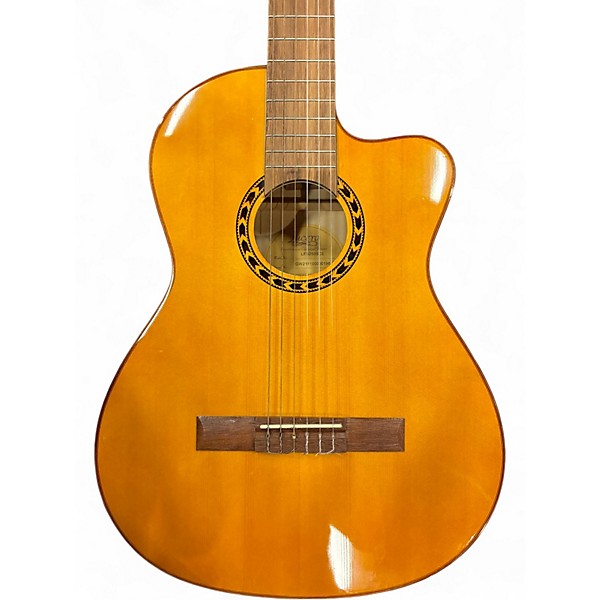 Used Lucero LFB250SCE Natural Classical Acoustic Electric Guitar