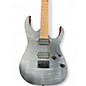 Used Ibanez RG6003FM FLAT TRANSPARENT GRAY Solid Body Electric Guitar