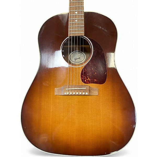 Used Gibson J45 Studio Tobacco Sunburst Acoustic Electric Guitar
