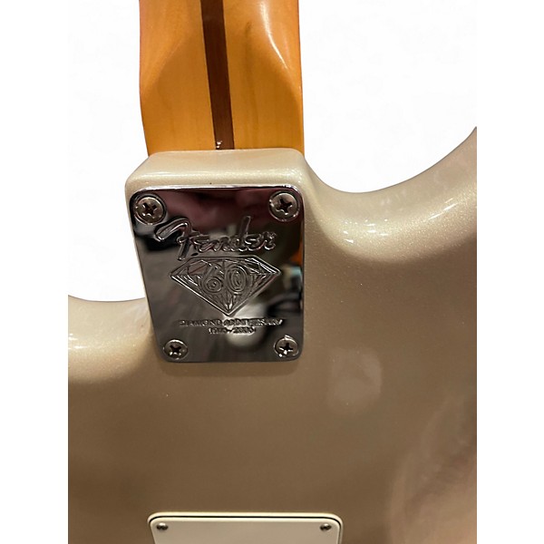 Used 2006 Fender 60th Anniversary Standard Stratocaster Blizzard Pearl Solid Body Electric Guitar