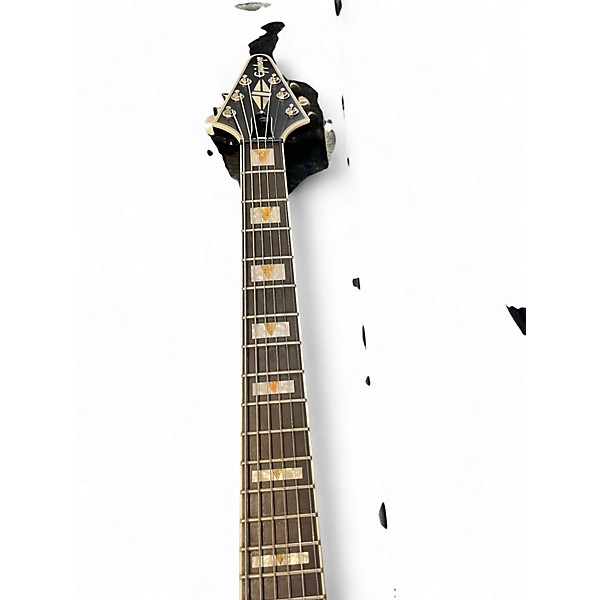 Used Epiphone PROPHECY FLYING V YELLOW TIGER EYE Solid Body Electric Guitar