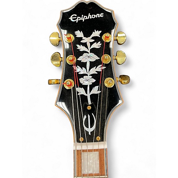 Used Epiphone Emperor Swingster Royale Pearl White Hollow Body Electric Guitar