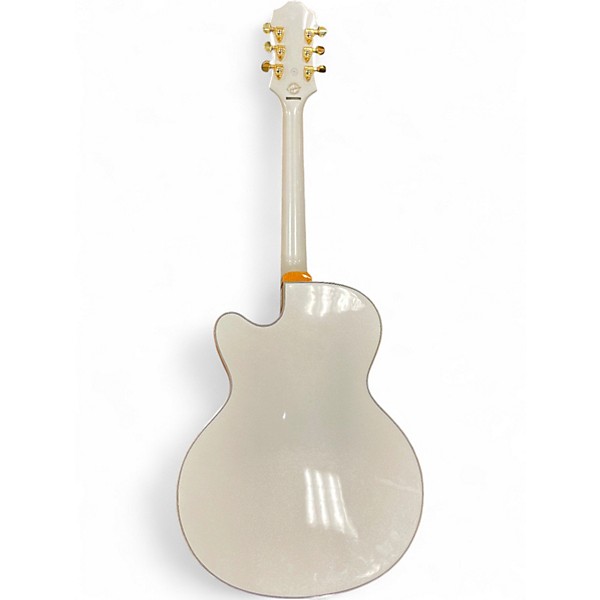 Used Epiphone Emperor Swingster Royale Pearl White Hollow Body Electric Guitar