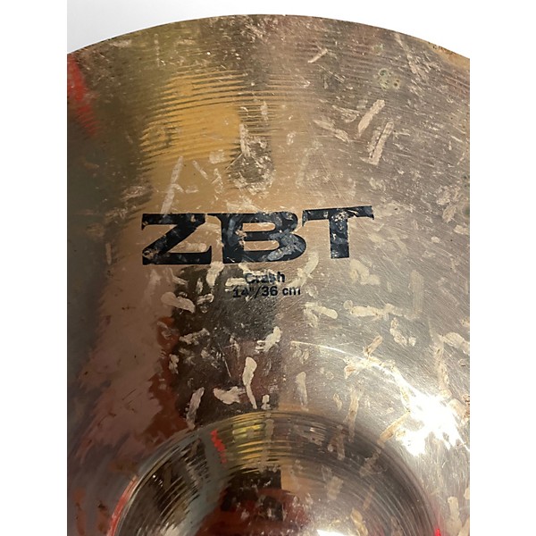 Used Zildjian 14in ZBT Crash Cymbal