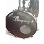 Used Stingray 5 Piece Fiberglass 5 Piece Purple Drum Kit