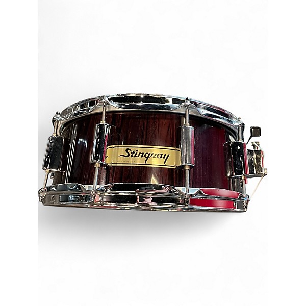 Used Stingray 14in Fiberglass Purple Drum