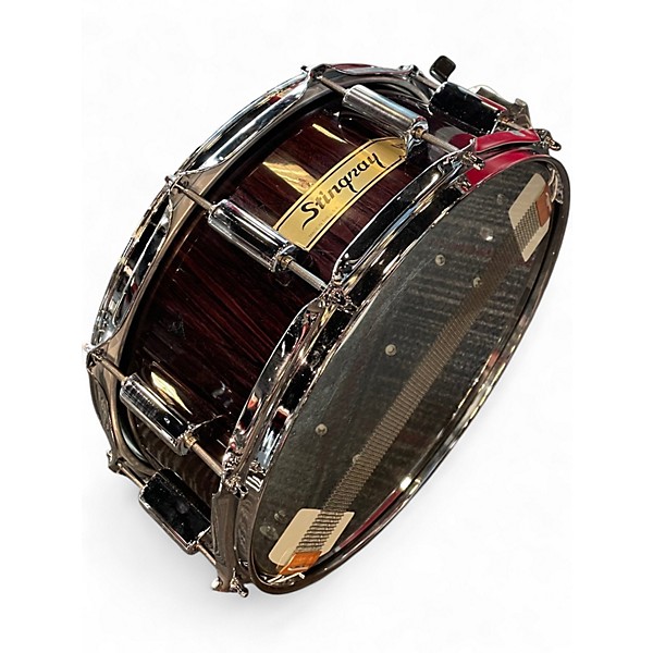 Used Stingray 14in Fiberglass Purple Drum