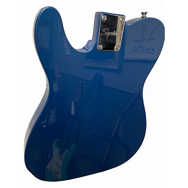 Used Squier Telecaster Baltic Blue Solid Body Electric Guitar