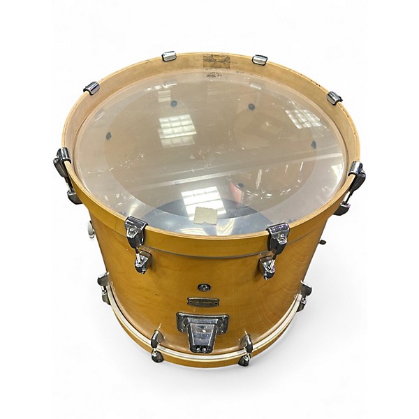 Used Yamaha 4 Piece Stage Custom Natural Drum Kit