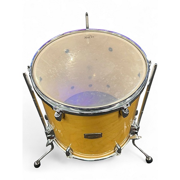 Used Yamaha 4 Piece Stage Custom Natural Drum Kit