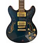 Used Ibanez AS93 Artcore Blue Burst Hollow Body Electric Guitar thumbnail