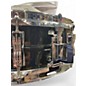 Used Ludwig 14X5 BLACK GALAXY SNARE Black Drum