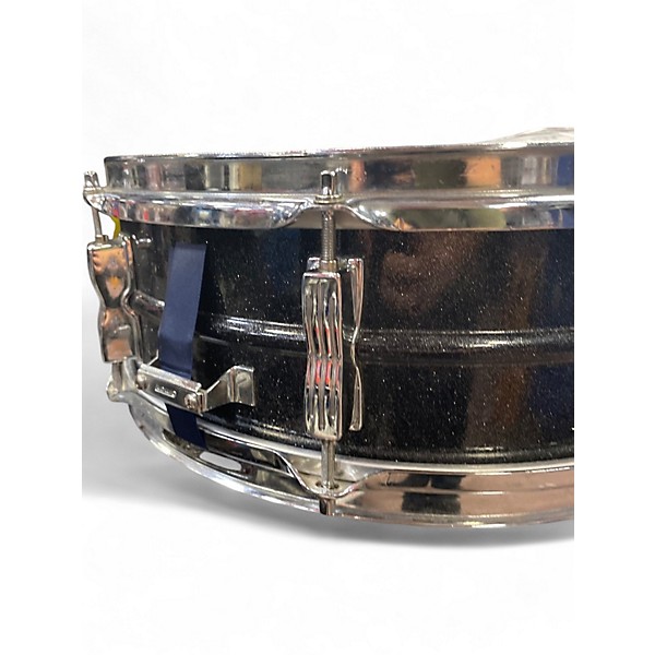 Used Ludwig 14X5 BLACK GALAXY SNARE Black Drum