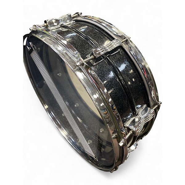 Used Ludwig 14X5 BLACK GALAXY SNARE Black Drum