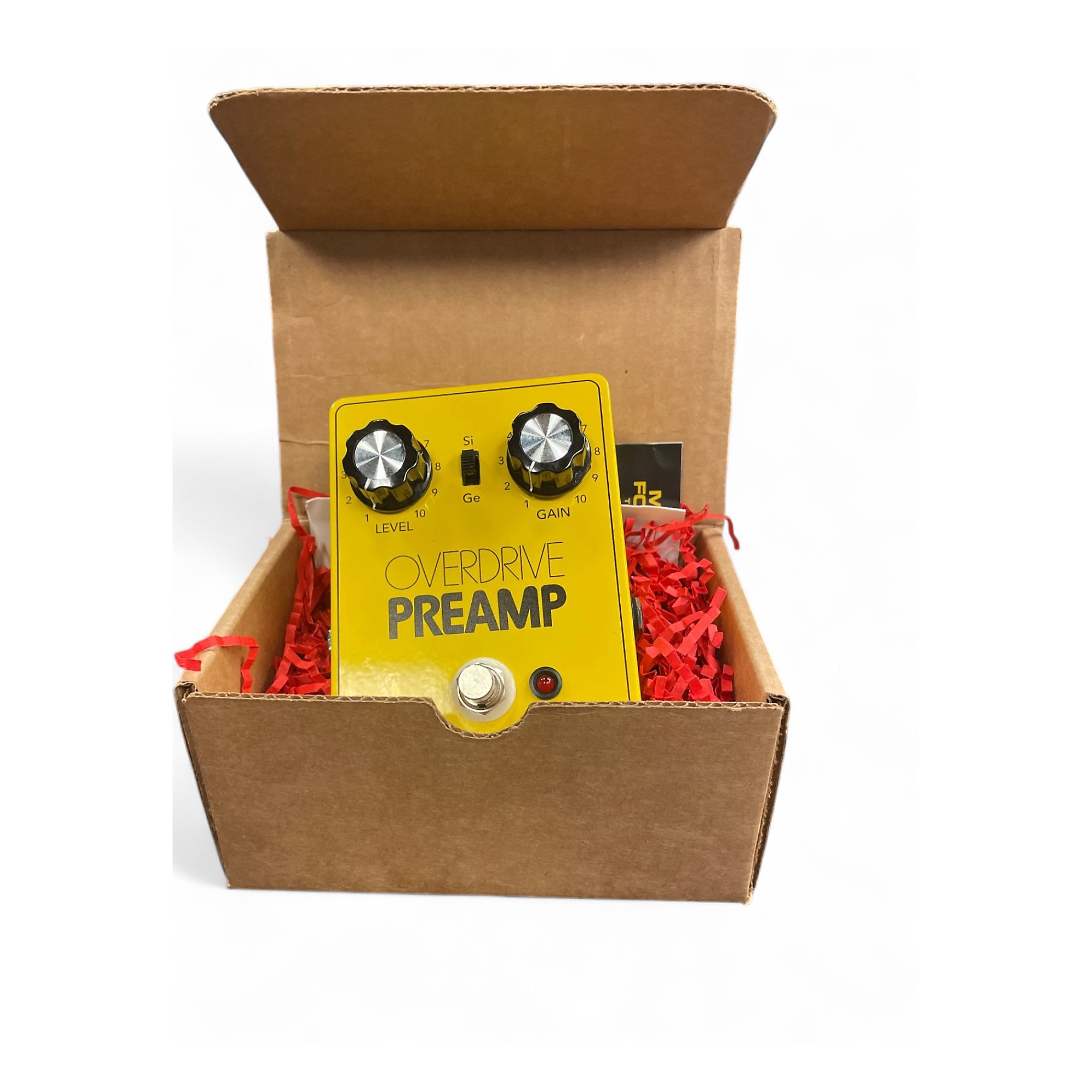 Used JHS Pedals Overdrive Preamp Yellow Effect Pedal | Guitar Center
