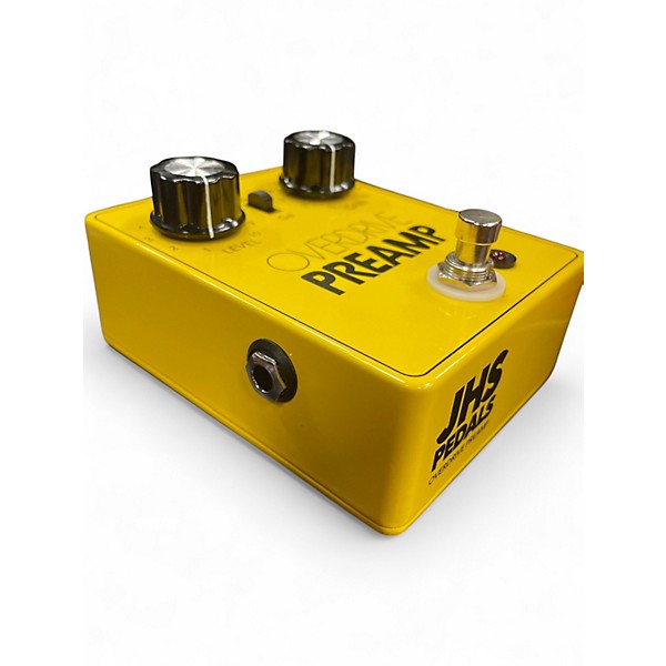 Used JHS Pedals Overdrive Preamp Yellow Effect Pedal