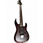 Used Mitchell MM100 Mini Walnut Solid Body Electric Guitar thumbnail