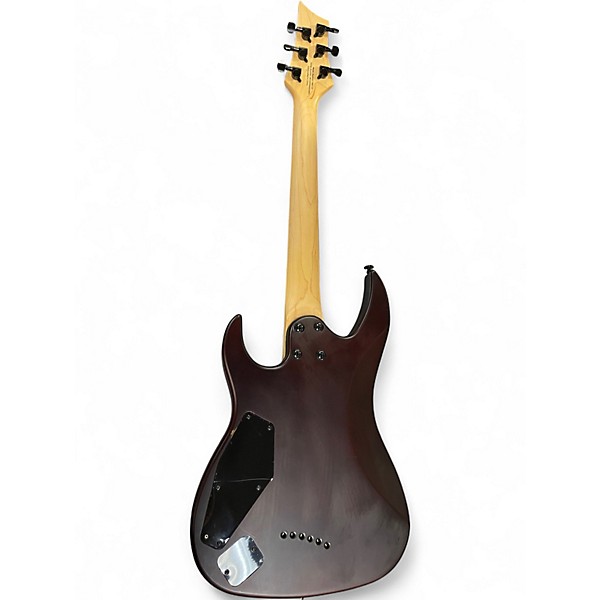 Used Mitchell MM100 Mini Walnut Solid Body Electric Guitar