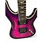Used Schecter Guitar Research Omen Extreme 6 Electric Magenta Solid Body Electric Guitar