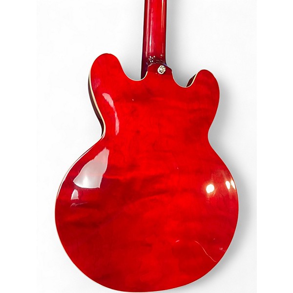 Used Epiphone Dot Cherry Hollow Body Electric Guitar