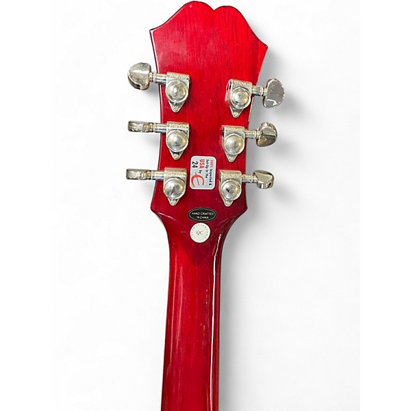Used Epiphone Dot Cherry Hollow Body Electric Guitar