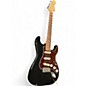 Used Fender Deluxe Stratocaster Black Solid Body Electric Guitar thumbnail
