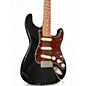 Used Fender Deluxe Stratocaster Black Solid Body Electric Guitar