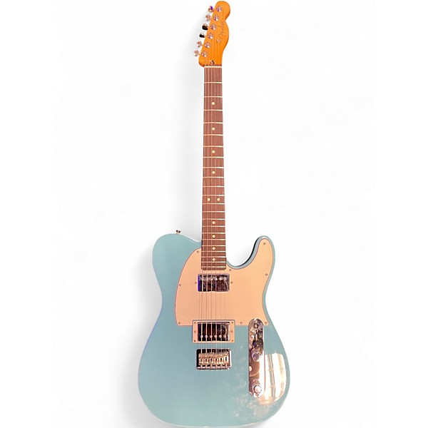 Used Fender Player II Telecaster HH Rosewood Aquatone Blue Solid Body Electric Guitar