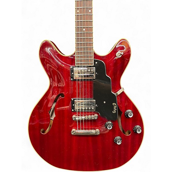 Used Guild Starfire I DC Cherry Hollow Body Electric Guitar
