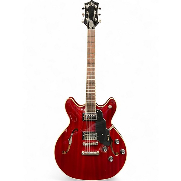 Used Guild Starfire I DC Cherry Hollow Body Electric Guitar