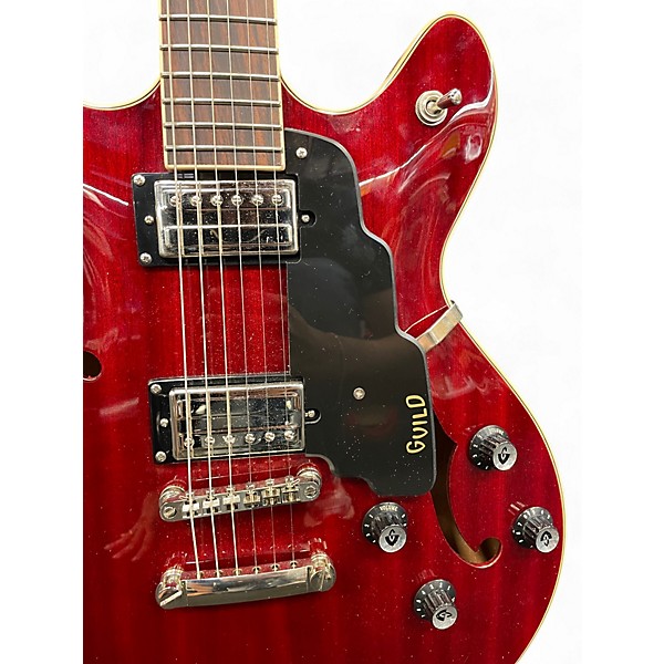 Used Guild Starfire I DC Cherry Hollow Body Electric Guitar