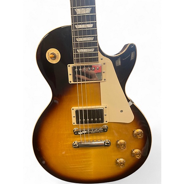 Used Gibson Les Paul Standard Faded '50s Neck Tobacco Sunburst Solid Body Electric Guitar