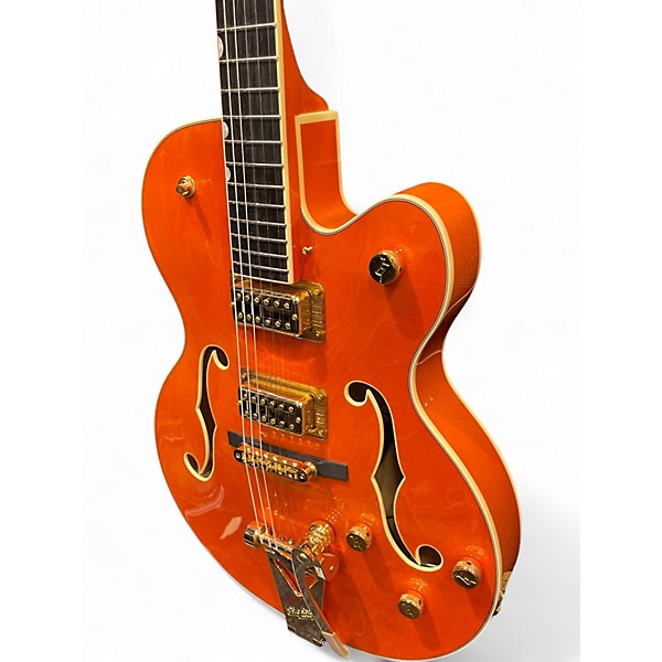 Used Gretsch Guitars Synchromatic Nashville Single-Cut With Bigsby 50's Orange Stain Hollow Body Electric Guitar