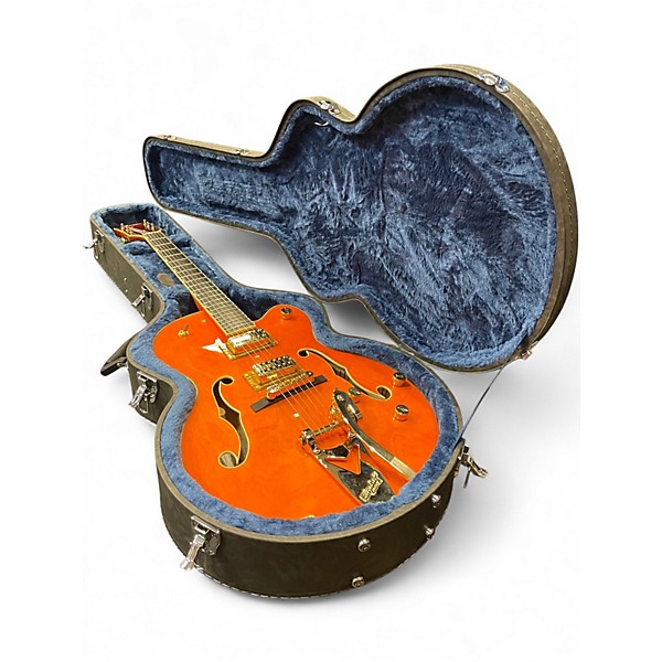 Used Gretsch Guitars Synchromatic Nashville Single-Cut With Bigsby 50's Orange Stain Hollow Body Electric Guitar