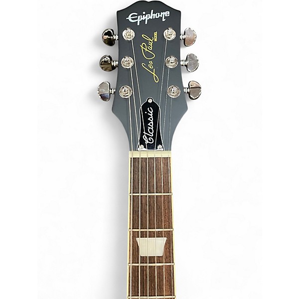 Used Epiphone Les Paul Classic WORN PURPLE Solid Body Electric Guitar