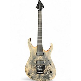Used Mayoness Custom Burl Solid Body Electric Guitar