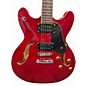 Used Washburn HB30 Candy Apple Red Hollow Body Electric Guitar